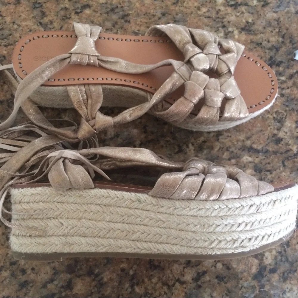 Sigerson Morrison espadrilles size 8